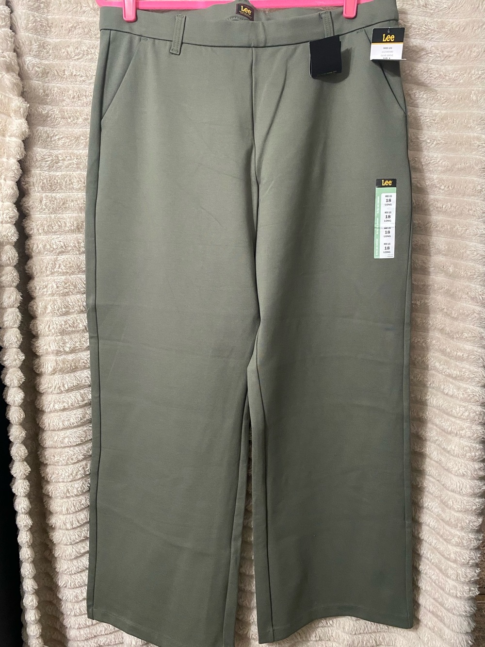 Lee Olive Utility Trousers for Women